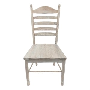Carolina Classics Whitman 17.5&quot Wood Dining Chair in Natural Driftwood Brown