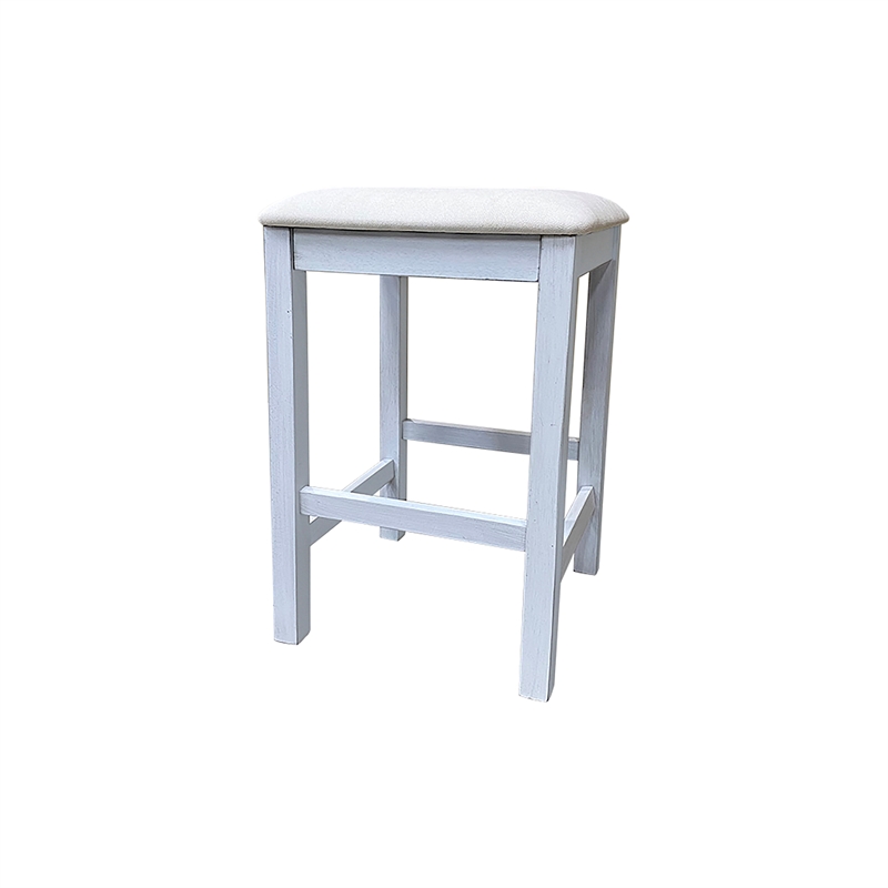 Carolina Classics  Set of 2 Tristan Backless Counter Stool in Antique White
