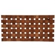 Carolina Classics Waverly Wood & Iron Coffee Table in Honey Gold Brown/Black