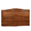 Carolina Classics Acacia Wood Dining Table in Honey Gold Brown