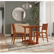 Carolina Classics Acacia Wood Dining Table in Honey Gold Brown