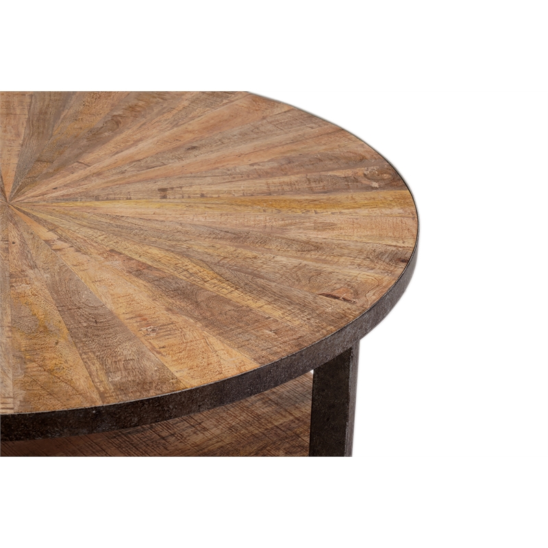 Chelsea Round Coffee Table - Natural