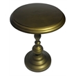 Pearson Metal Accent Table - Antique Brass