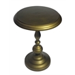 Pearson Metal Accent Table - Antique Brass