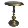Pearson Metal Accent Table - Antique Brass