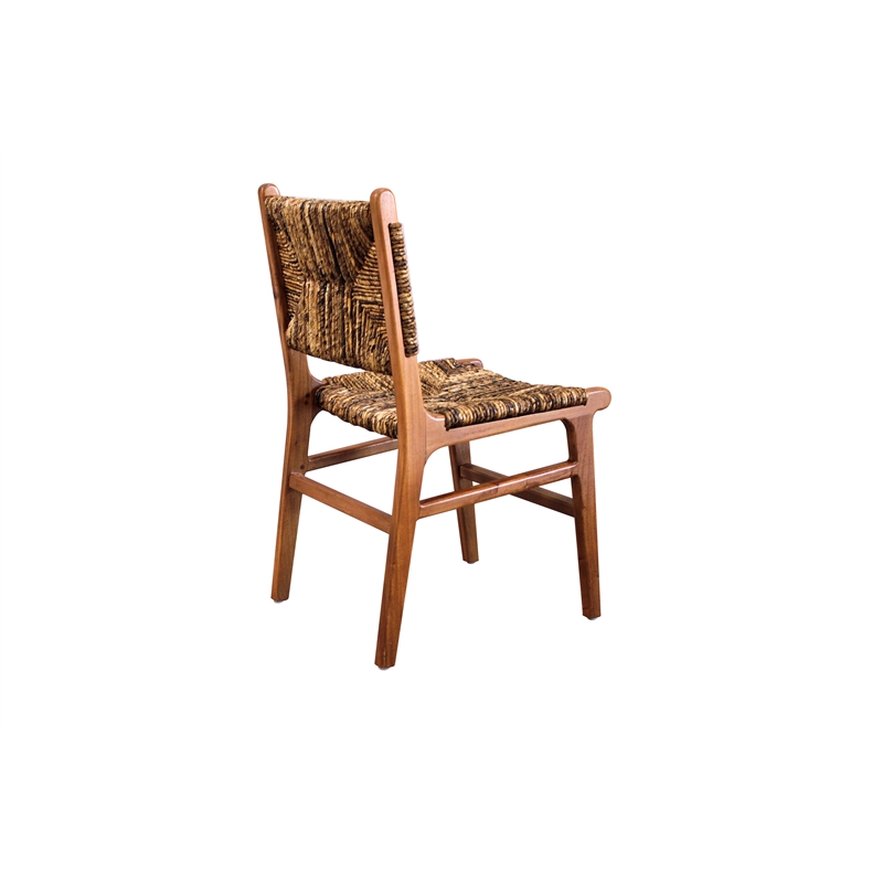 Banana Weave Dining Chair - Set of 2 - Caramel