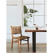 Banana Weave Dining Chair - Set of 2 - Caramel