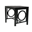 Grammercy Outdoor Side Table - Black