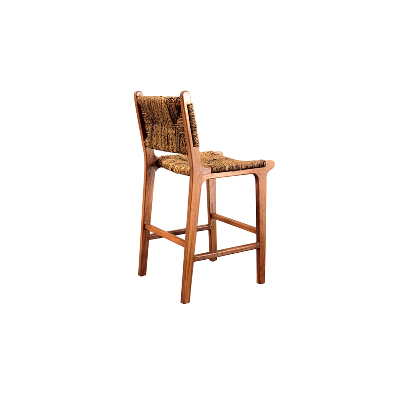 Banana Weave Barstool - Set of 2 - Caramel