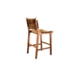 Banana Weave Barstool - Set of 2 - Caramel