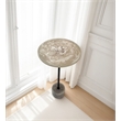 Carolina Solace Pedestal Table in Antique Copper