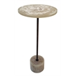 Carolina Solace Pedestal Table in Antique Copper