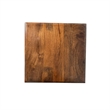 Carolina Chesterfield Wood & Cane 3 Shelf Side Table in Chestnut