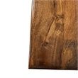 Carolina Chesterfield Wood & Cane 3 Shelf Side Table in Chestnut