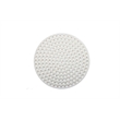 Carolina Dimple Round Accent Table in Whitewash
