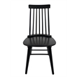 Carolina Eton Spindle Back Dining Chair in Antique Black