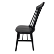 Carolina Eton Spindle Back Dining Chair in Antique Black