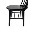 Carolina Eton Spindle Back Dining Chair in Antique Black