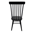 Carolina Eton Spindle Back Dining Chair in Antique Black