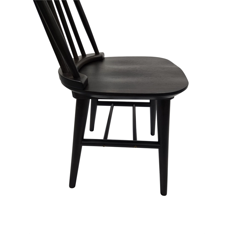 Carolina Eton Spindle Back Dining Chair in Espresso