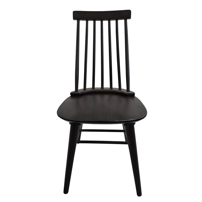 Carolina Eton Spindle Back Dining Chair in Espresso