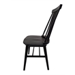 Carolina Eton Spindle Back Dining Chair in Espresso