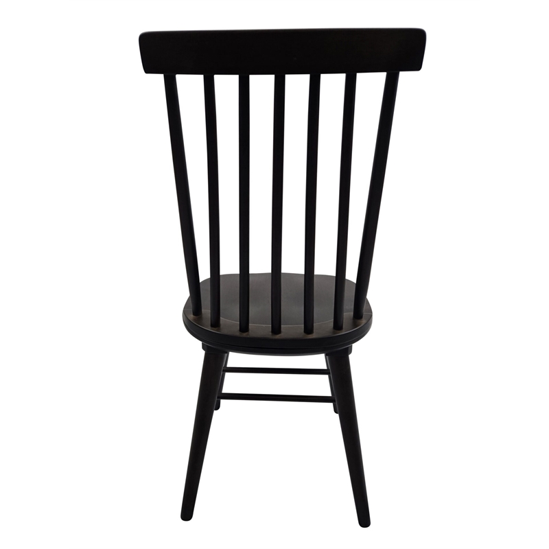 Carolina Eton Spindle Back Dining Chair in Espresso