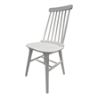 Carolina Eton Spindle Back Dining Chair in Pure White