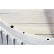 Carolina Hatteras Woven Coffee Table in Whitewash