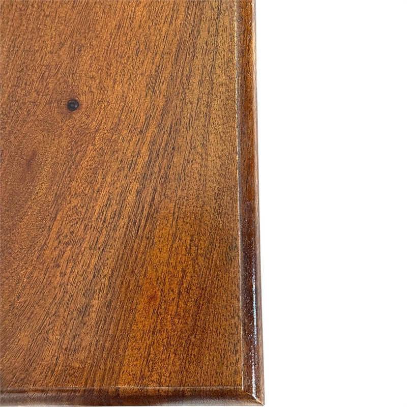 Carolina Chesterfield Wood & Cane Coffee Table in Natural