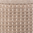 Carolina Handwoven Plutus Tuape Waffle Storage Ottoman