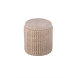 Carolina Handwoven Plutus Tuape Waffle Storage Ottoman