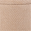 Carolina Handwoven Apollo Jute Check Storage Ottoman