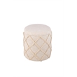 Carolina Handwoven Priapus Rope Fabric Storage Ottoman