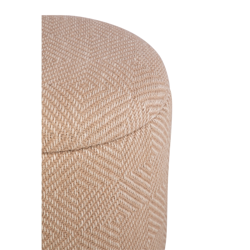 Carolina Handwoven Hesperus Diamond Juste Storage Ottoman