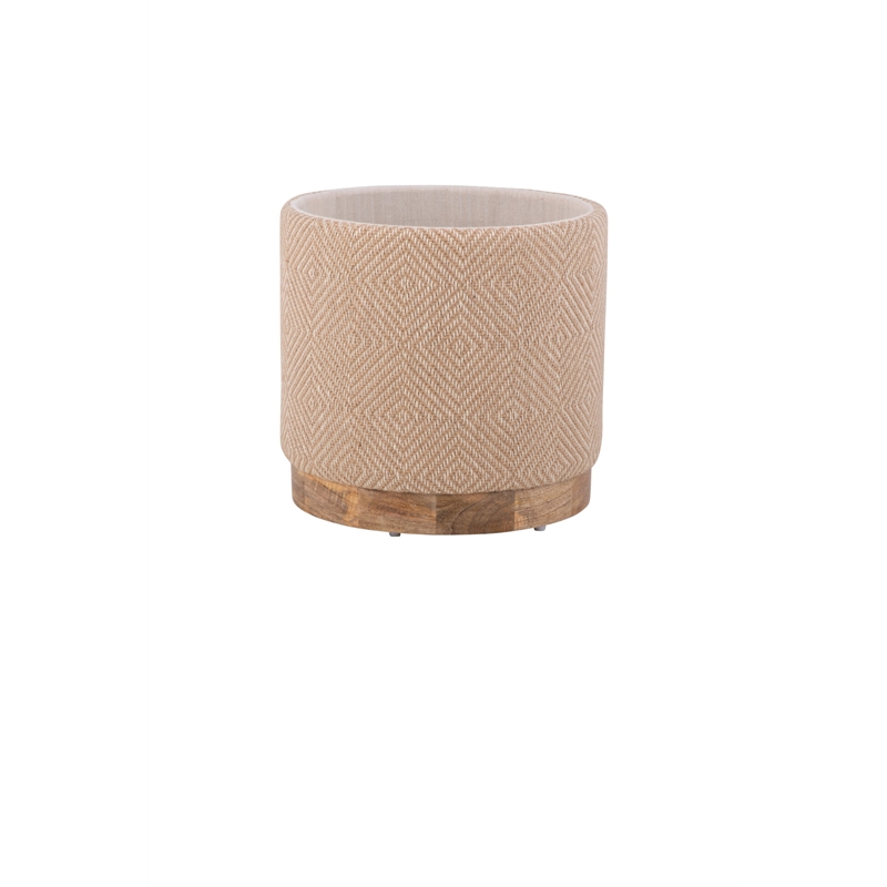 Carolina Handwoven Hesperus Diamond Juste Storage Ottoman