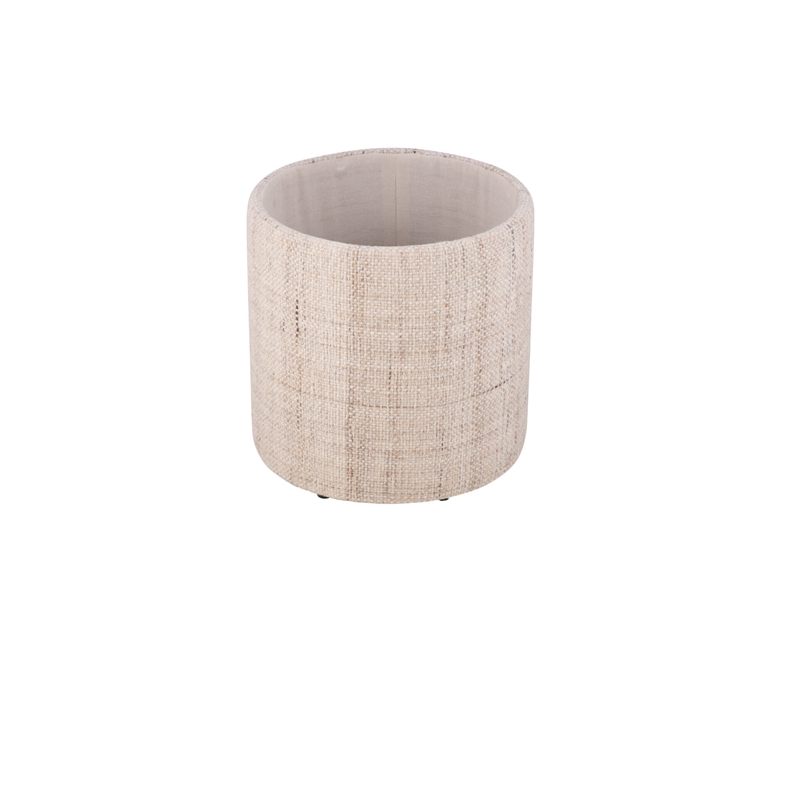 Carolina Handwoven Nereus Wood Top Storage Ottoman