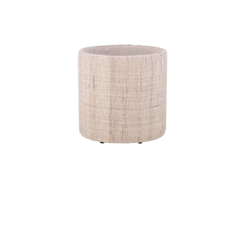 Carolina Handwoven Nereus Wood Top Storage Ottoman