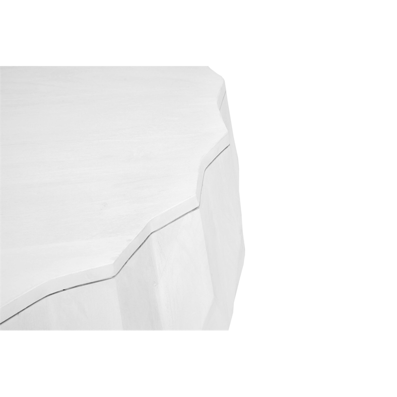Carolina Chair & Table Lina Coffee Table in Whitewash