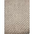 Carolina Chair & Table Round Handwoven Fabric Storage Ottoman in Natural