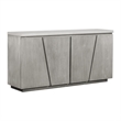 Carolina Chair & Table Largo Sideboard in Gray Concrete and Acacia