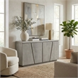 Carolina Chair & Table Largo Sideboard in Gray Concrete and Acacia