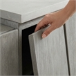 Carolina Chair & Table Largo Sideboard in Gray Concrete and Acacia