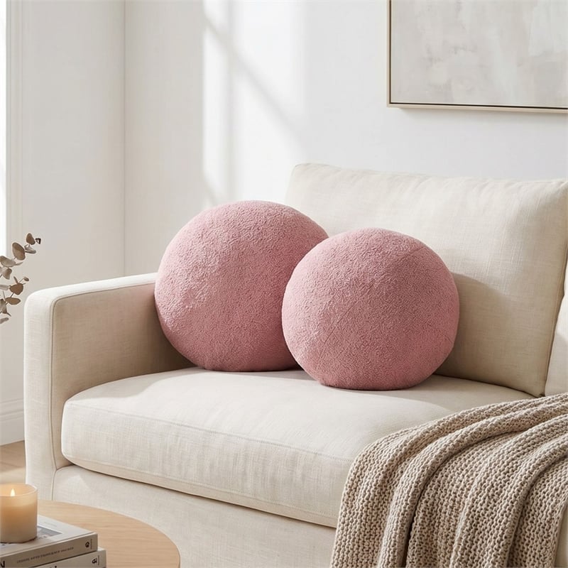 Carolina Chair & Table Lille Decor Pillow in Blush (Set of 2)