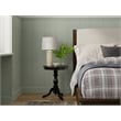 Carolina Classic Leeann Pedestal Accent Table in Black