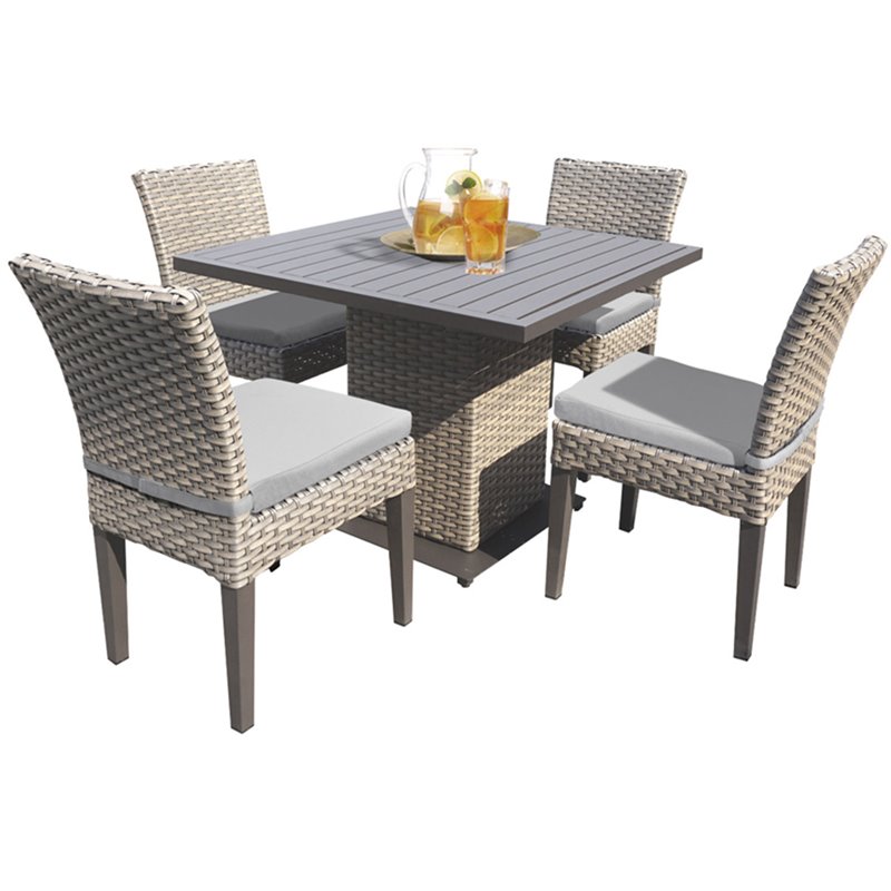 Tkc Oasis 5 Piece 40 Square Patio Dining Set Kit 4adcc Tkc Oasis 5 Piece 40