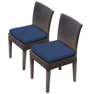 tkc napa patio dining side chair (set of 2) 