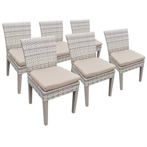 tkc fairmont patio dining side chair (set of 6) 