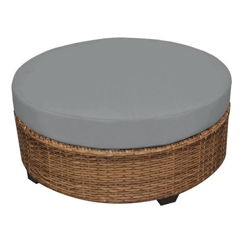 Laguna Round Coffee Table in Grey Cymax Business