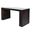 Barbados Bar Table Outdoor Wicker Patio Furniture in Espresso